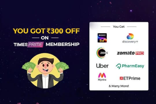 1 Year Times Prime Membership @ Rs.399 With Payzapp Wallet on 15th August(12-6 Pm)