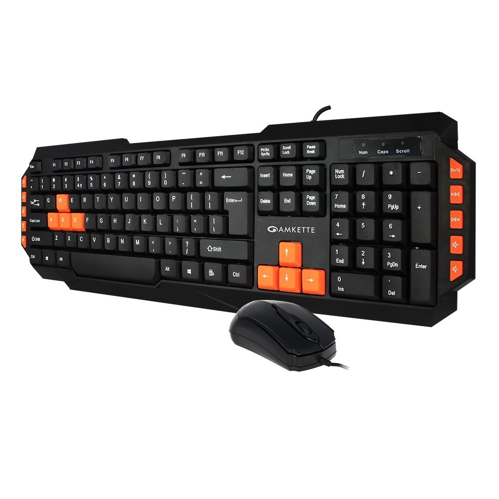 Amkette Xcite Pro USB Keyboard and Mouse Combo