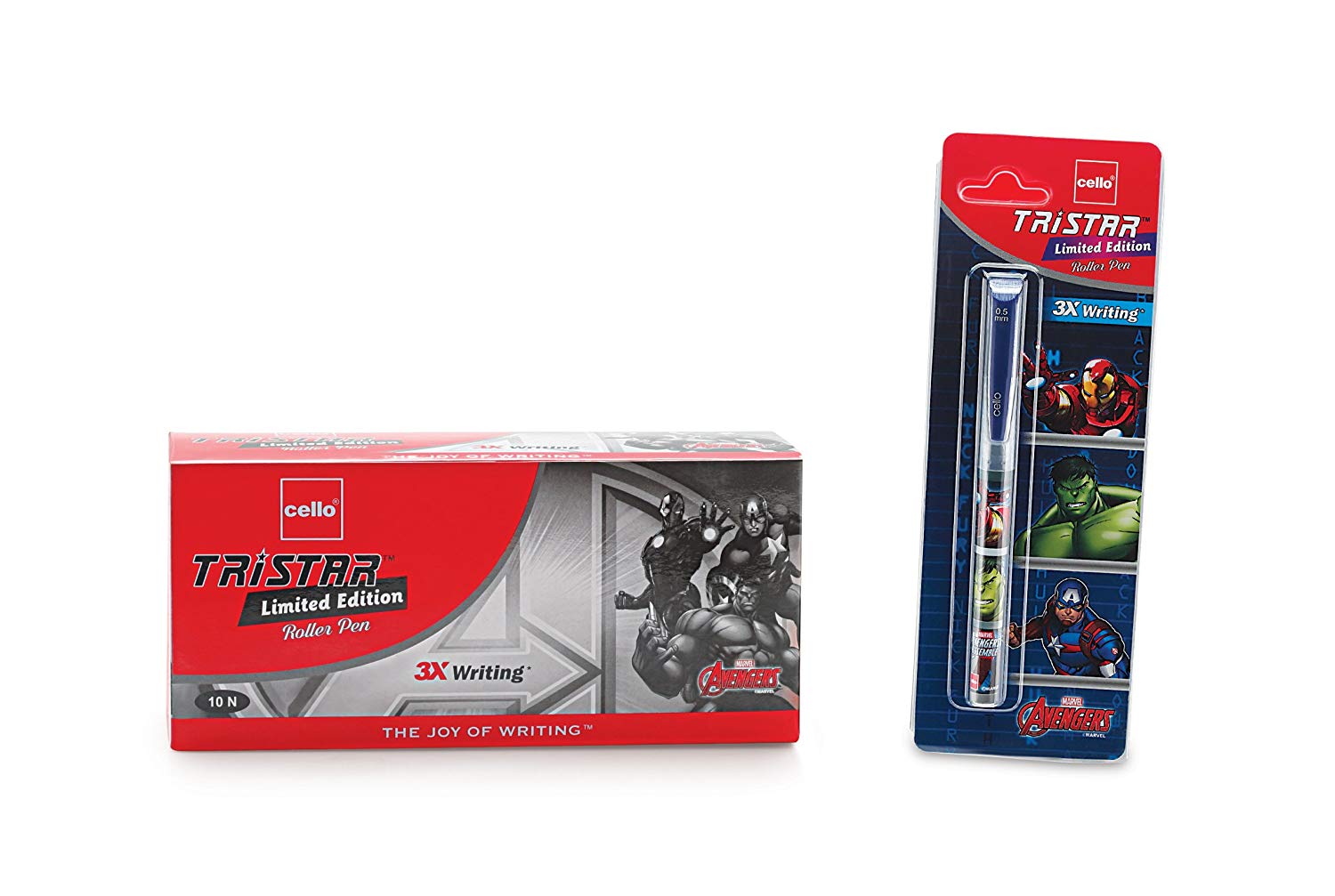 Cello Tristar Limited Edition Avengers Pen Set - Pack of 10