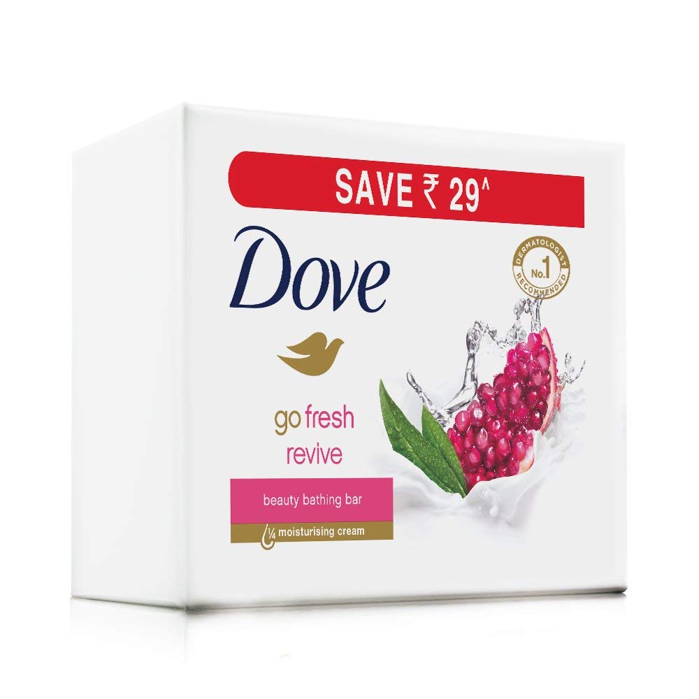 Dove Go Fresh Revive Beauty Bar 100g Pack of 3