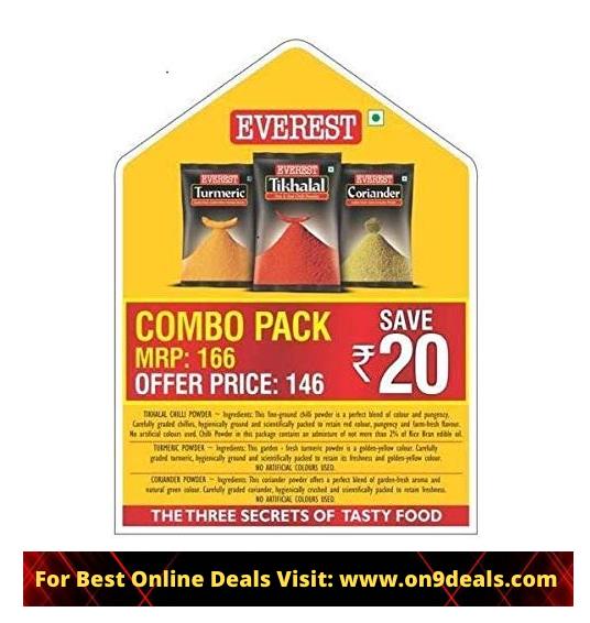Everest Spice Combo Pack of 3 (600g)