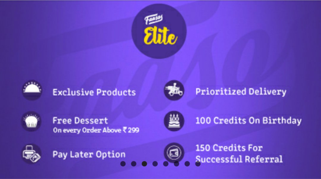 Faasos Elite Membership for 1 Year @ Rs.75 + Free Rs.125 Worth Credits