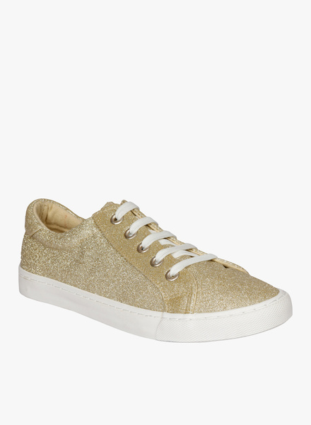 Lovely Chick Golden Casual Sneakers