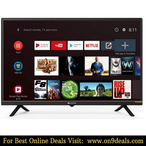 Micromax 32 inches HD Ready LED Smart Certified Android TV 32CAM6SHD