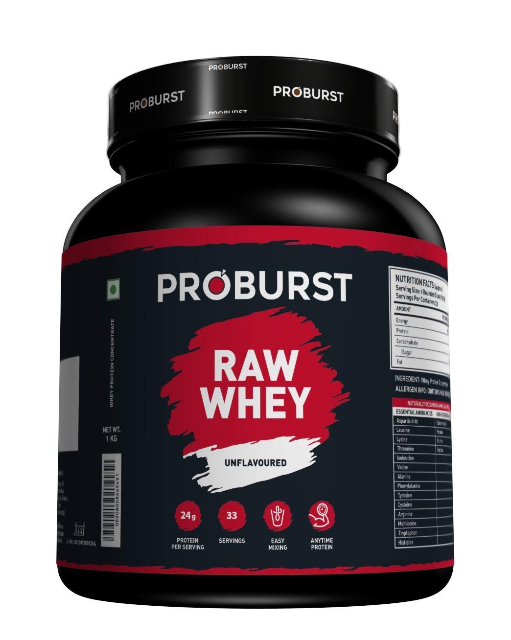 Proburst Raw Whey Powder - 1 kg