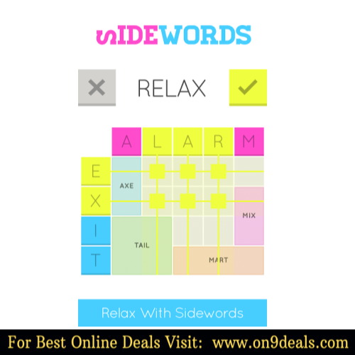 Sidewords Android Game Worth Rs.250 For Free