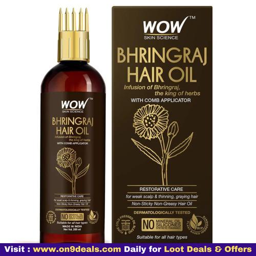 2 X Bhringraj Hair Oil + Ubtan Face Serum @ Rs.449