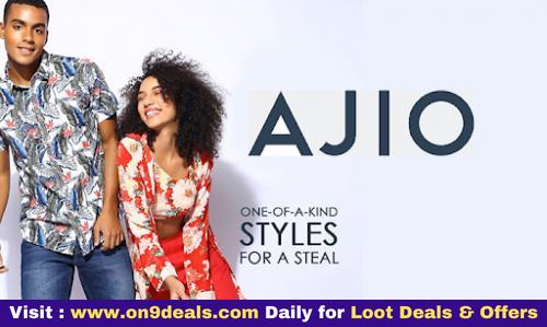 Ajio - Flat Rs.500 Discount On Orders Above Rs.1250