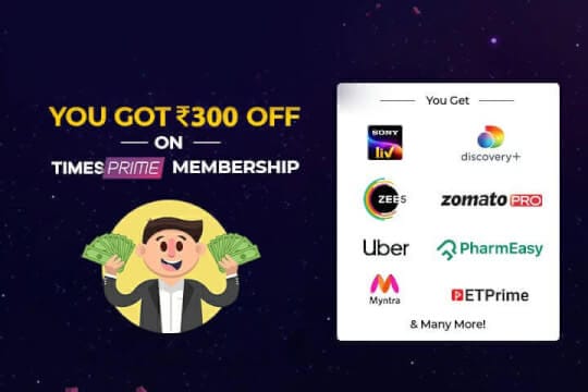 3 Months FREE Times Prime Membership