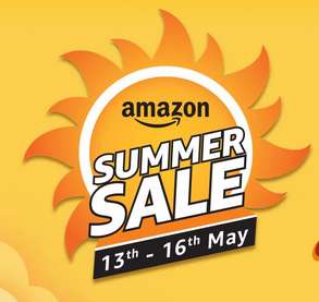 Aamzon - Summer Sale From 13th to 16th May 10% Cashback With ICICI Cards & AmazonPay Balance