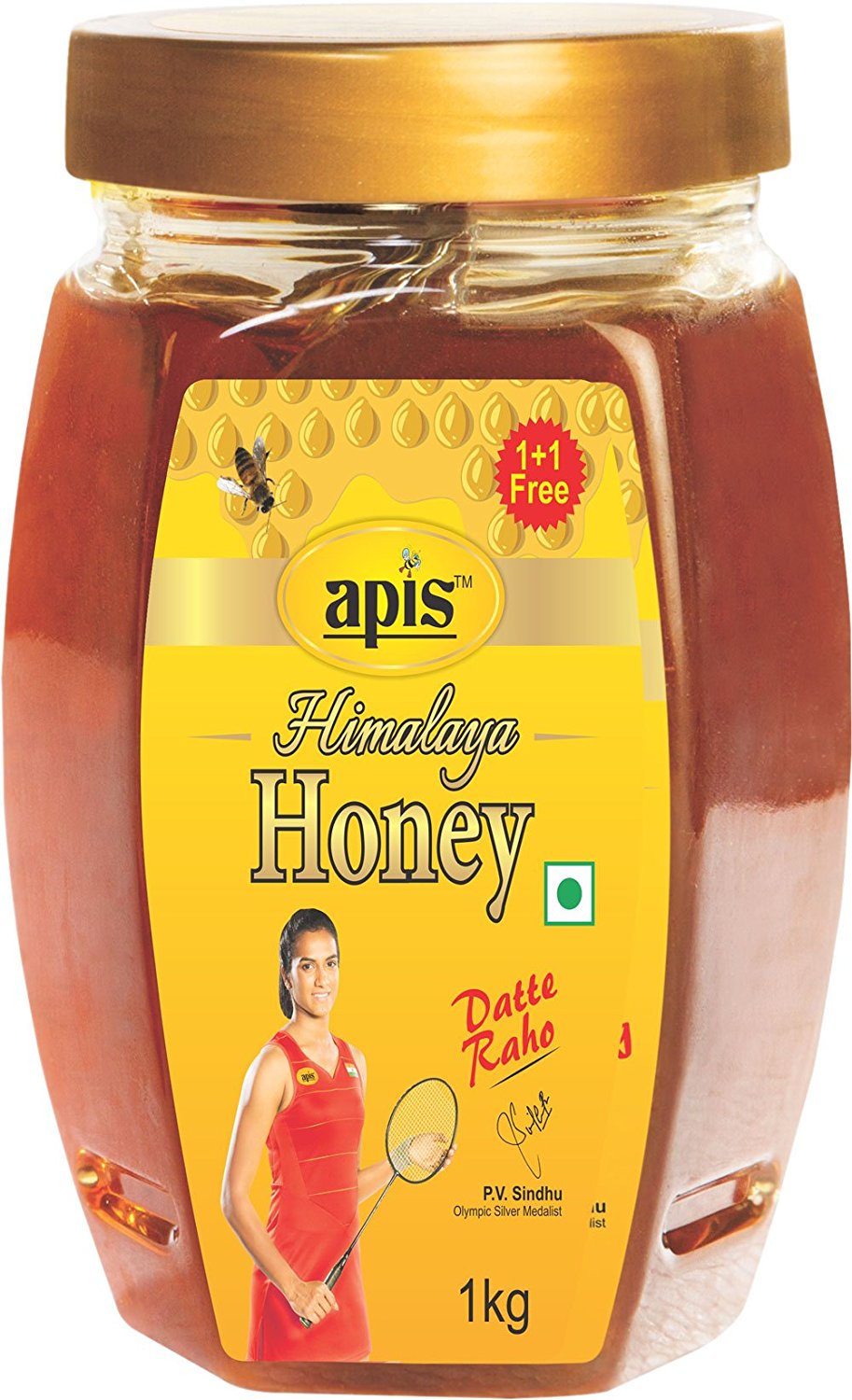 Apis Himalaya Honey, 1kg (Buy 1 Get 1 Free)