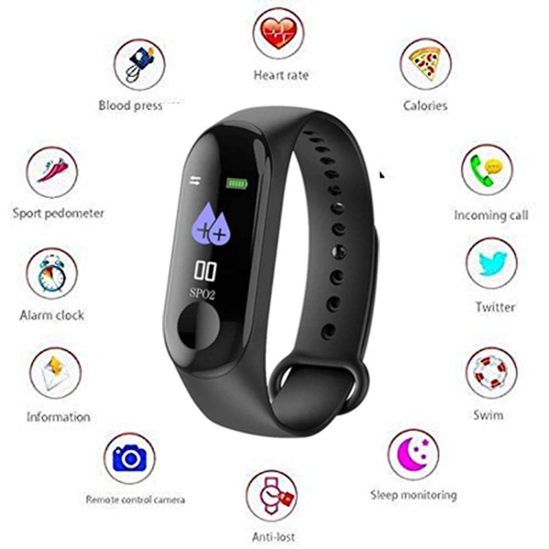 Ardith Activity Tracker Smart Watch