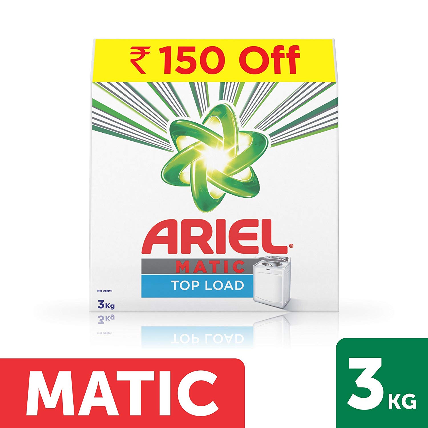 Ariel Matic Top Load Detergent Washing Powder - 3 kg
