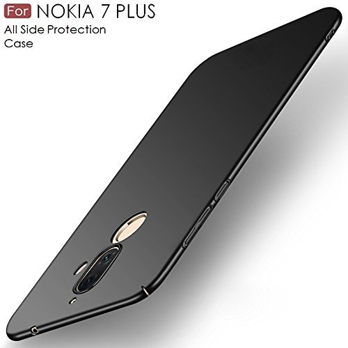 Back Cover For NOKIA 7 PLUS - Pitch Black