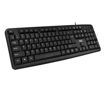 BBC BBCK11 Black USB Wired Desktop Keyboard Keyboard
