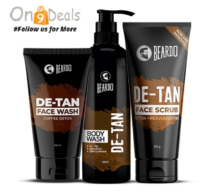 Beardo Ban The Tan Combo for Men + Free Facewash