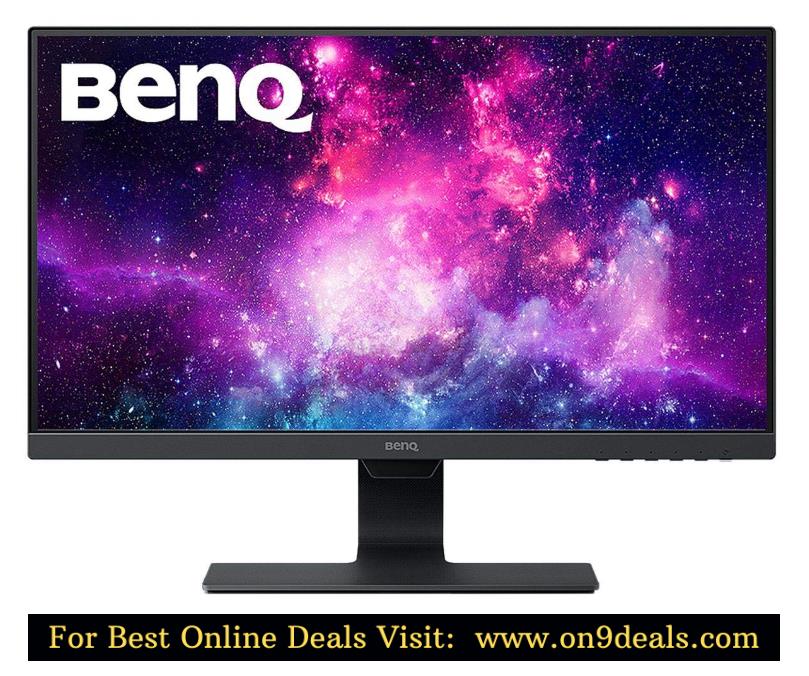 BenQ GW2480T 24-inch Eye Care Monitor, IPS Panel with Height Adjustment, Built-in Speakers, HDMI, Display Port, Eye-Care Technology