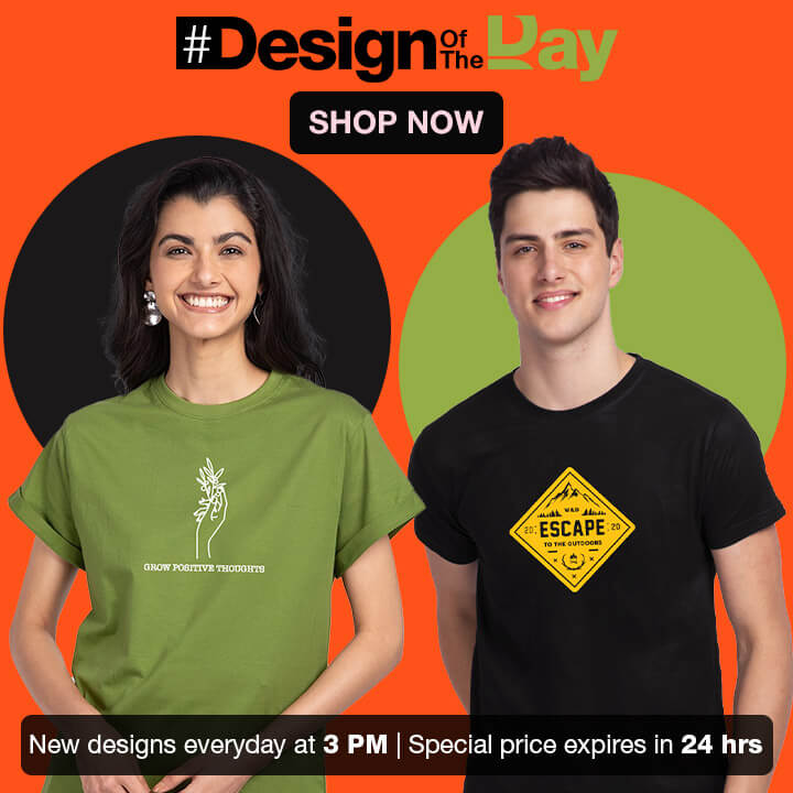 Bewakoof - New Design of the Day @ Rs.259 Special Price Only for 24 Hrs