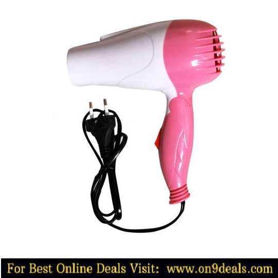 Bhavya 1209 Hair Dryer  (1000 W, Pink)