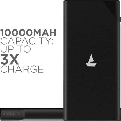 boAt 10000 mAh Power Bank (Quick Charge 3.0, Power Delivery 2.0, 18 W)