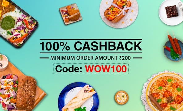 Box8 - Online Food Order 100% Cashback on Rs.200
