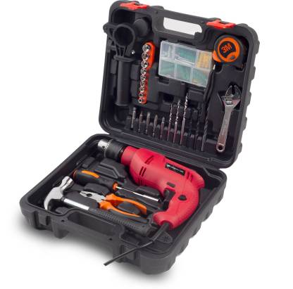 BUILDSKILL Pro BGSB13RE 13MM Impact Drill Kit with 130 pcs Accessories Power & Hand Tool Kit