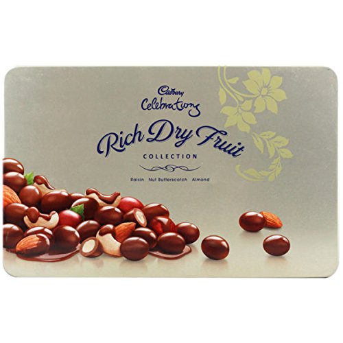 Cadbury Celebrations Rich Dry Fruit Chocolate Gift Pack, 2 X 177 g