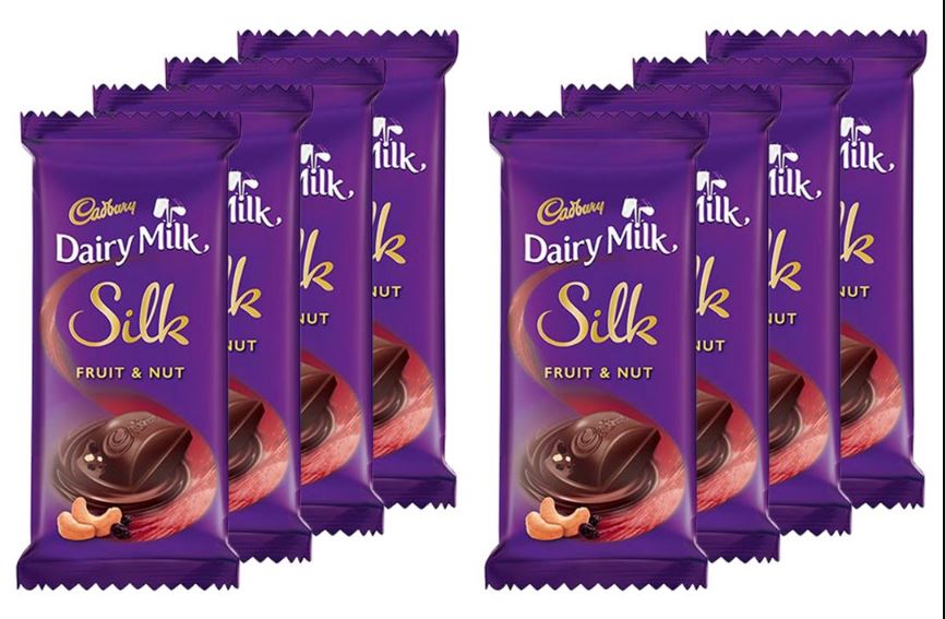Cadbury Dairy Milk Silk Valentines Heart Blush Chocolate Bar Gift Pack,250 gms at Rs.256