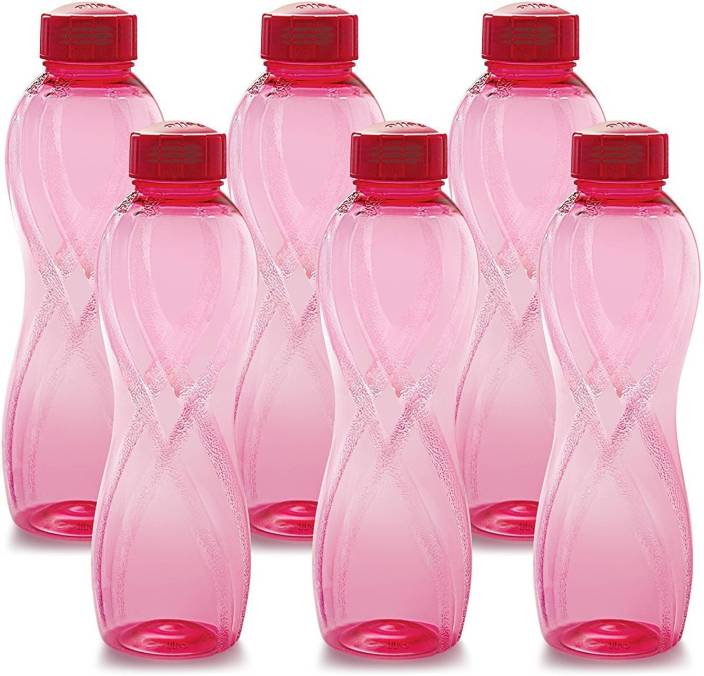 Cello pink 1000 ml Bottle  (Pack of 6)