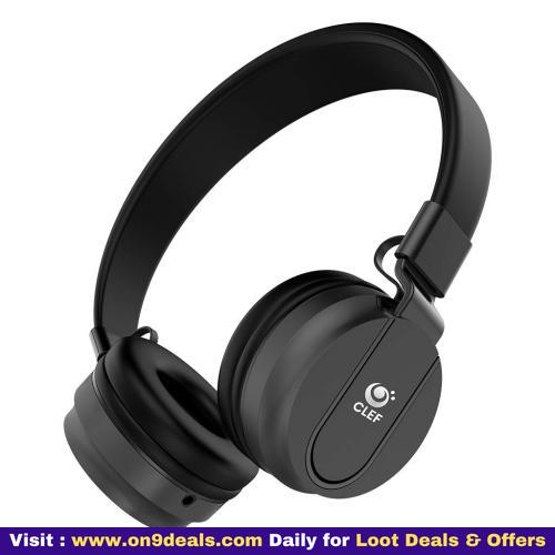 CLEF N200 ON Ear Wired Headphones with MIC