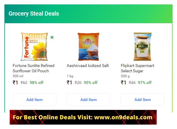 Colgate Active Salt Combo 6 Brushes, Mouthwash, Toothpaste + 1Kg Sugar + 1Kg Salt + 500Ml Oil @ Rs.252