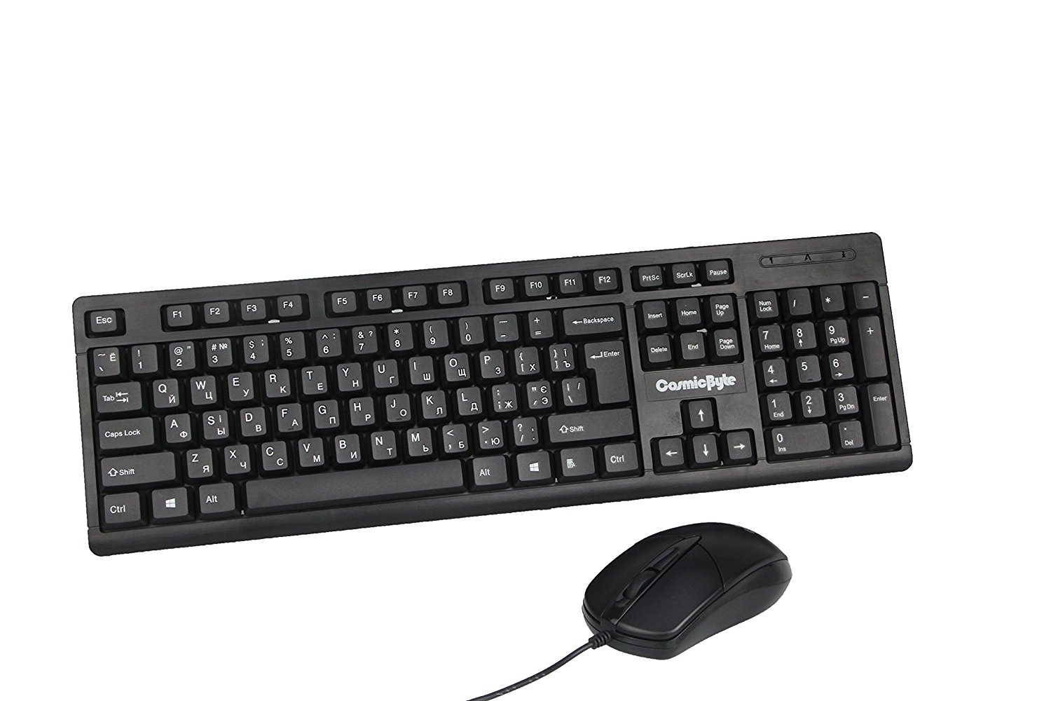 Cosmic Byte CB-GKM-01 Wired Office Keyboard and Mouse Combo
