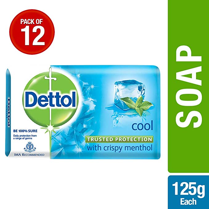 Dettol cool Soap - 125 g (Pack of 12)