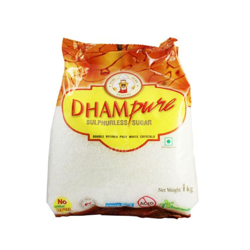 Dhampure Sulphurless Sugar 10Kg @ Rs.400 After Cashback