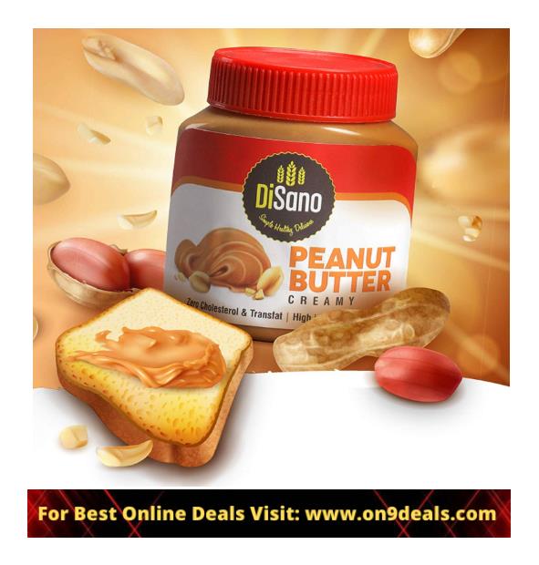 Disano Peanut Butter Creamy Jar, 1 kg