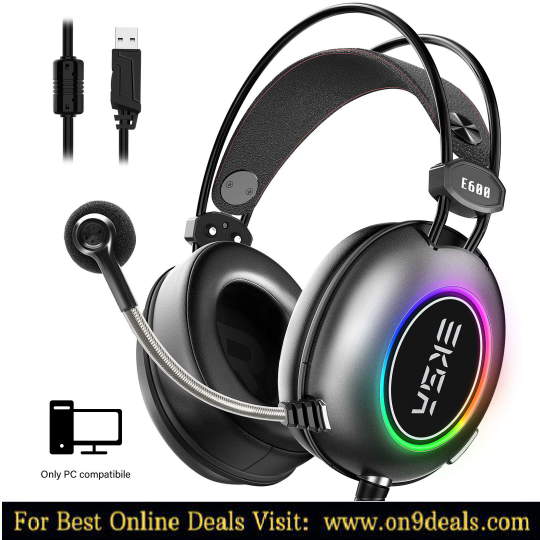 EKSA 7.1 USB Gaming Headset