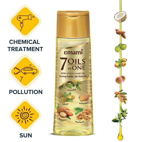 Emami 7 Oils In One Emami 7 Oils In One Non Sticky Hair Oil 500ml