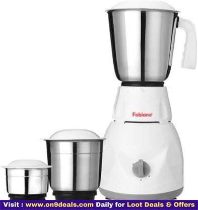 Fabiano FAB-MG-03 Tulip 500 Watts Mixer Grinder 3 Jars