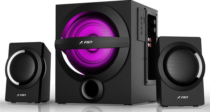 F&D A140X 37 Watt 2.1 Channel Wireless Bluetooth Multimedia Speaker