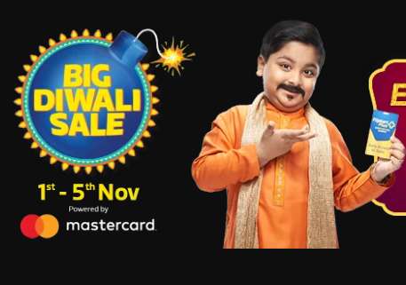 Flipkart Big Diwali Sale Uptp 90% Discount On Products + Extra 10% Discount For SBI Credit Card Valid 1st - 4th