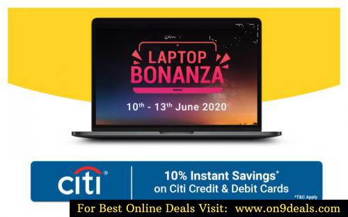 Flipkart - Laptop Bonanza Sale | No Cost EMI | Exchange Offer | Extra 10% Discount With Citi Bank Cards