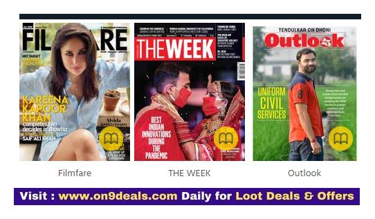 FREE One Month Magzter Gold Membership Worth Rs.399 (Credit Card Details Not Required)