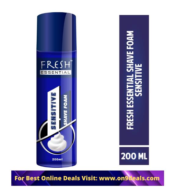 Fresh Essential Shave Foam - Sensitive, 200 ml