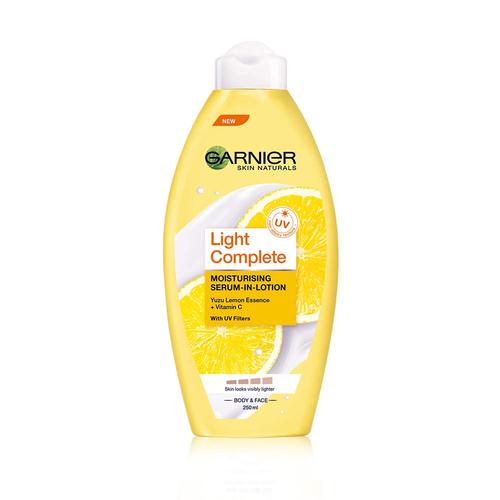 Garnier Skin Naturals Bright Complete moisturizing Serum Lotion 250ml