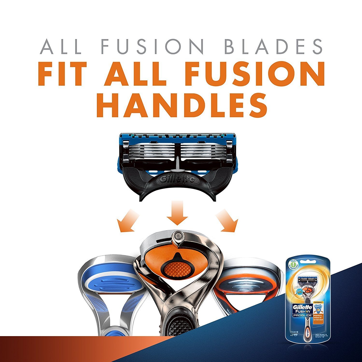 Gillette Fusion Proglide Razor 1Up Power