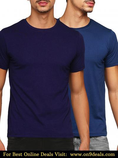 GRITSTONES Round Neck T-Shirt Combo @ Rs.229