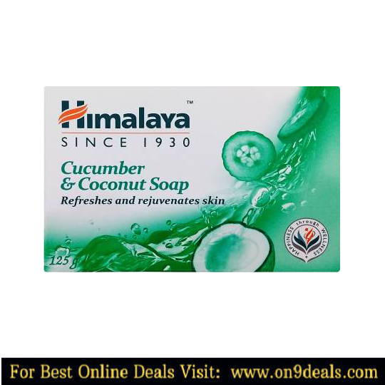 Himalaya Cucumber & Coconut Soap  (6 x 125 g)