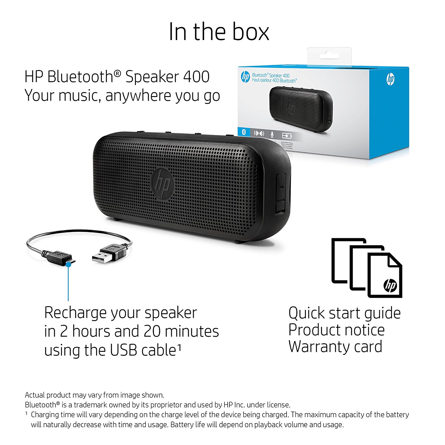 HP 400 Bluetooth Speakers
