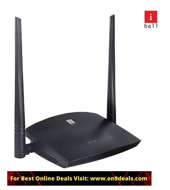 iBall iB-WRB333N 300M MIMO Wireless-N High Speed Broadband Router