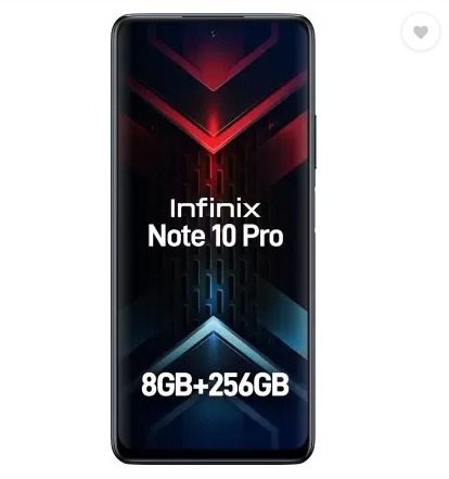 Infinix Note 10 Pro 256GB 8GB RAM 64MP Quad Cameras Helio G95 6.95 inch Full HD+ Display